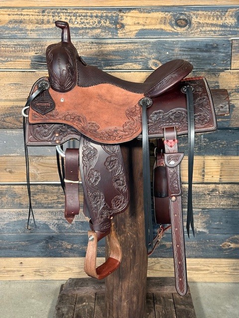 1731 Saddle House Custom Lady Cowhorse - Image 1