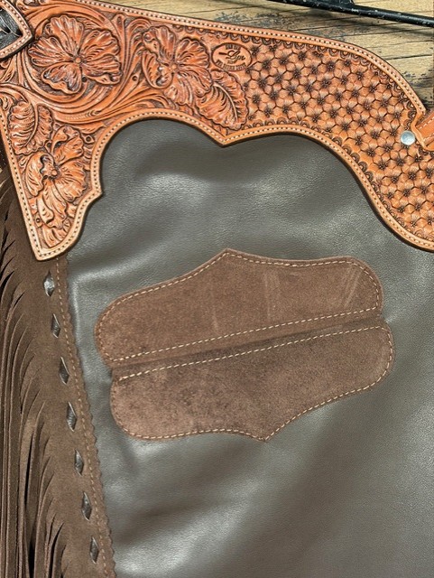 219.jpg Saddle House Show Chaps – Medium - Image 1