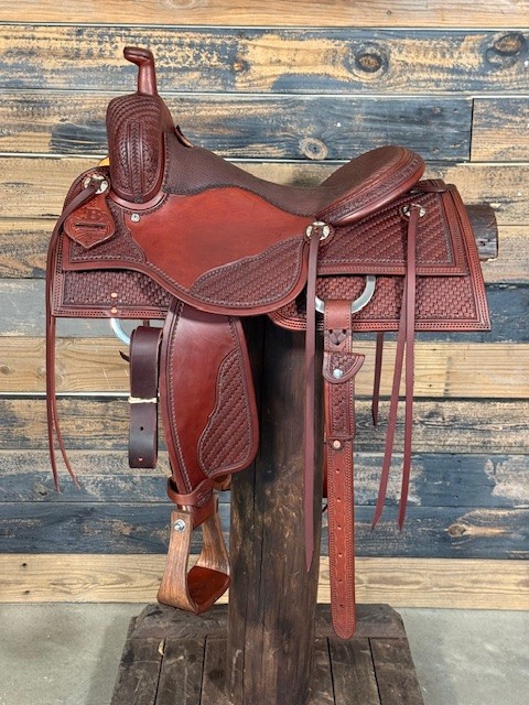 2293 Saddle House Custom Lady Cowhorse - Image 1