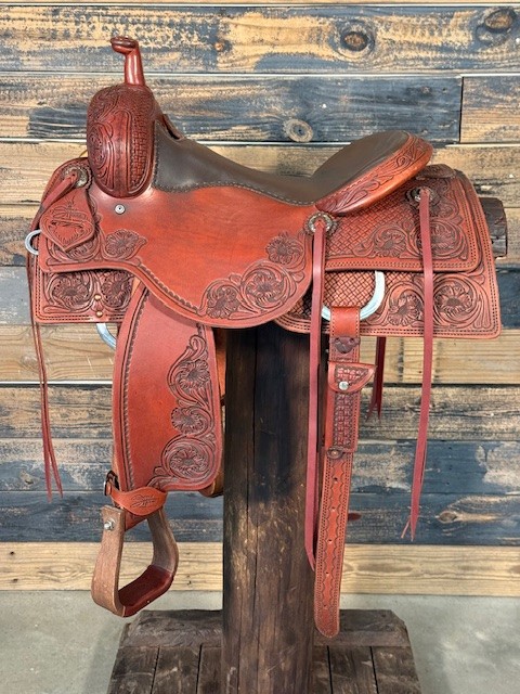 2468 Saddle House Custom Lady Cowhorse - Image 1
