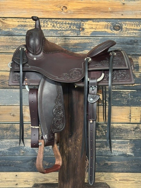 256 Saddle House Custom Lady Cowhorse - Image 1