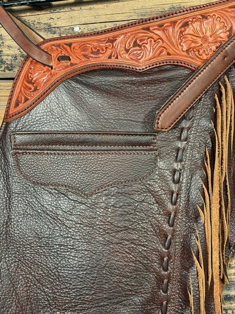 292-1.jpg Saddle House Show Chaps – Large - Image 1