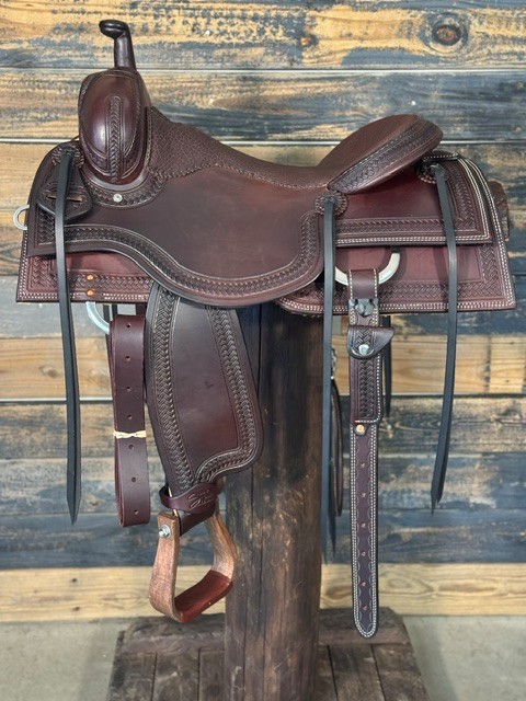 358 Saddle House Custom Lady Cowhorse - Image 1