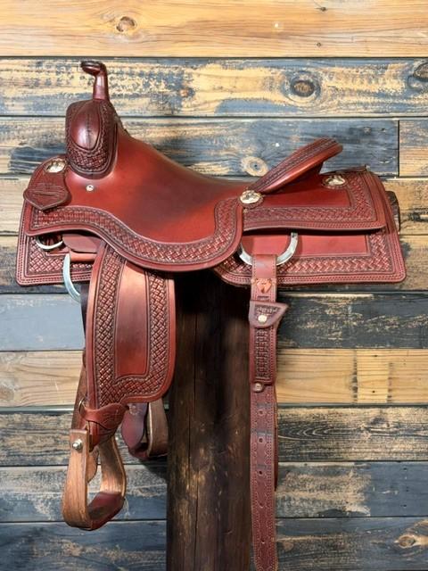 ba92adb7-762c-424c-a463-a01dc7a62486 (1) Saddle House Custom Cowhorse - Image 1